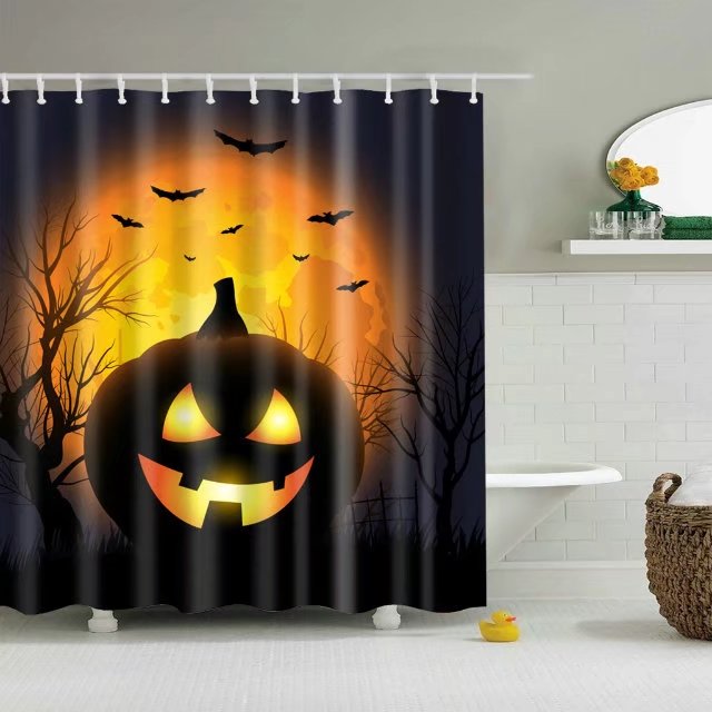 Halloween 3D Shower Curtains