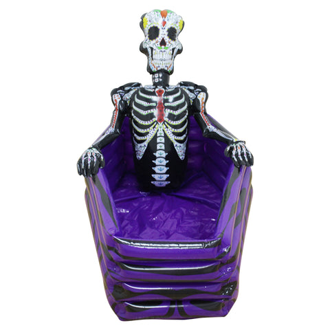 Halloween Inflatable Simulation Coffin Drink Cooler