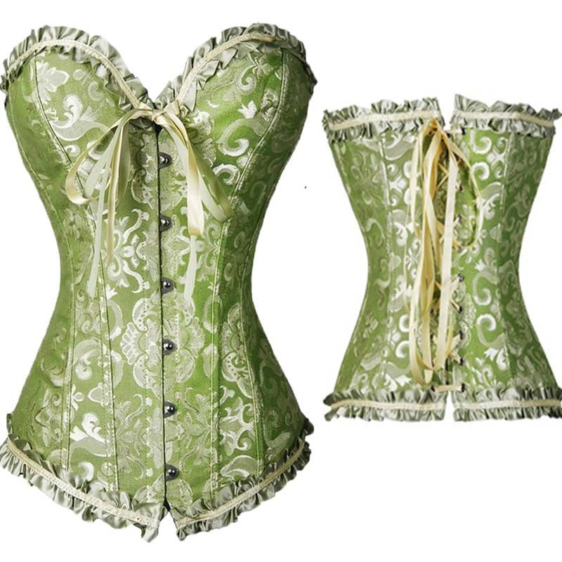 Steampunk Gothic Waist Trainer Halter Corset