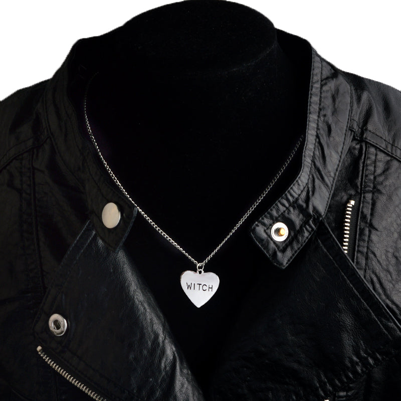 Witch Heart Necklace