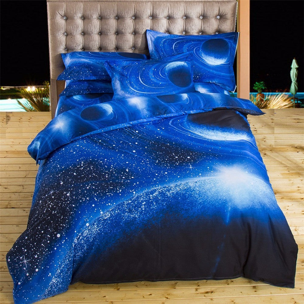 Solstice 3D Cosmic Sky Milky Way Universe Star Sky Galaxy Bedding Sets