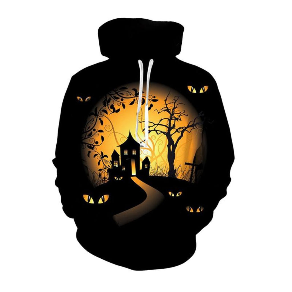 Creepy Night Halloween Hoodie