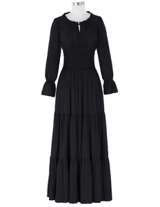 Long Sleeve Renaissance Womens Dress