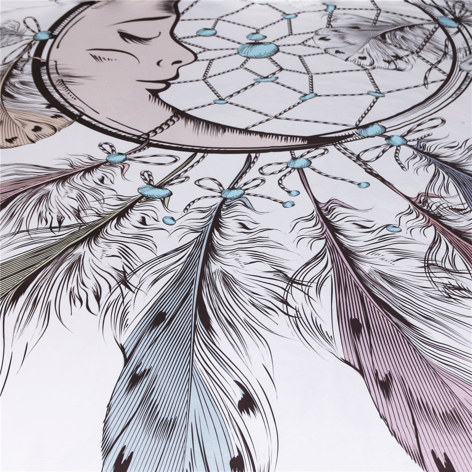 Moon Dreamcatcher Tapestry Decorative Wall Hanging