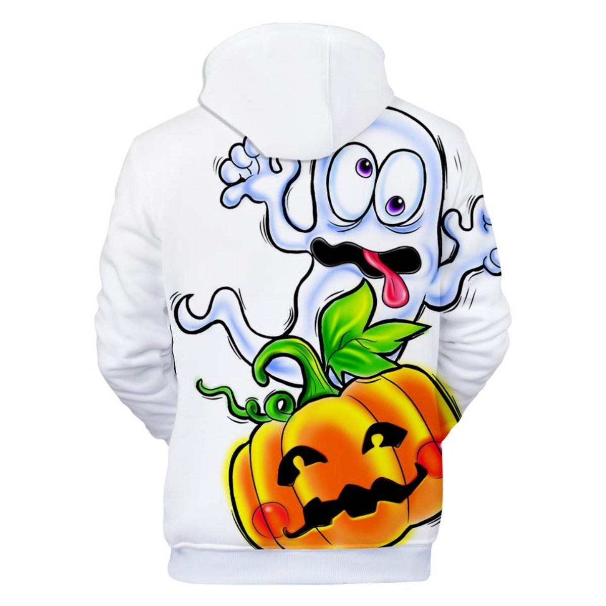 The Crazy Ghost 3D Hooded Sweatshirt