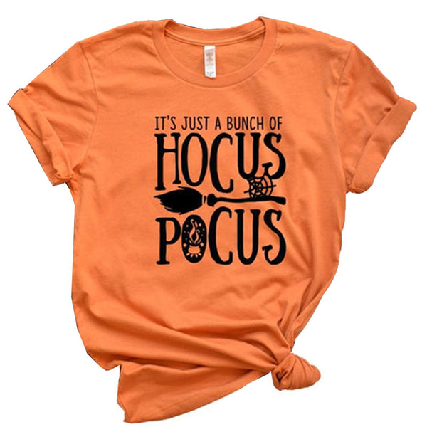 It's Just a Bunch of Hocus Pocus Halloween T-Shirt