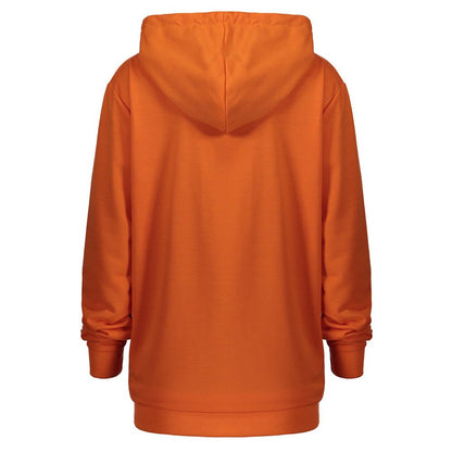 Pumpkin Web Hooded Sweatshirt