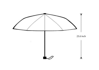 Foldable Sun And Rain Decorative Skull Umbrellas