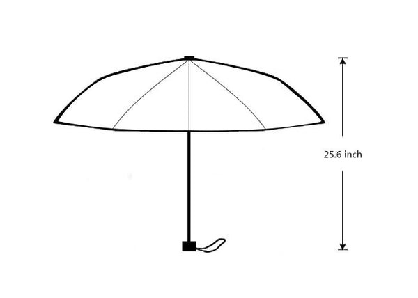 Foldable Sun And Rain Decorative Skull Umbrellas