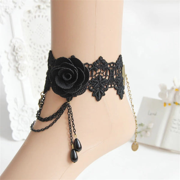 Tassel Lace Anklet