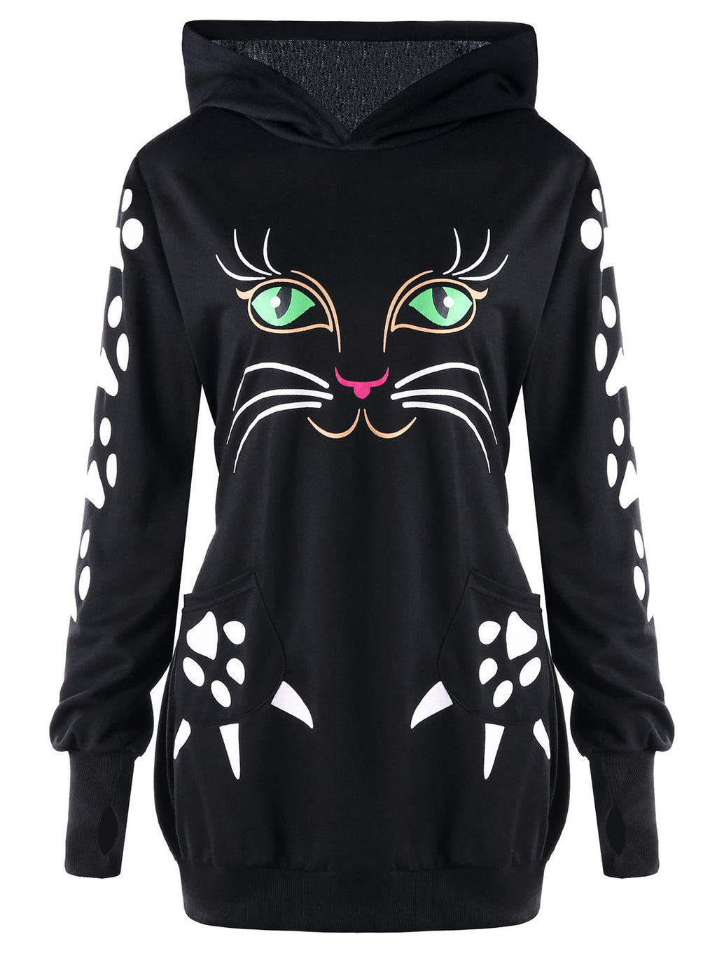 VESTLINDA Cat Eared Hoodie