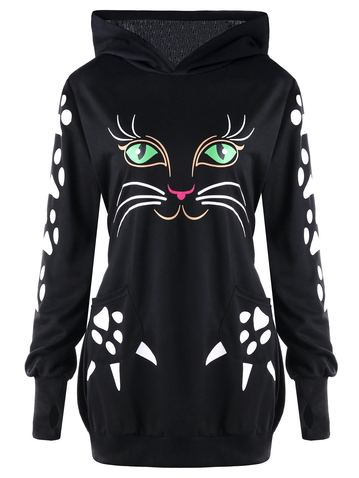 VESTLINDA Cat Eared Hoodie