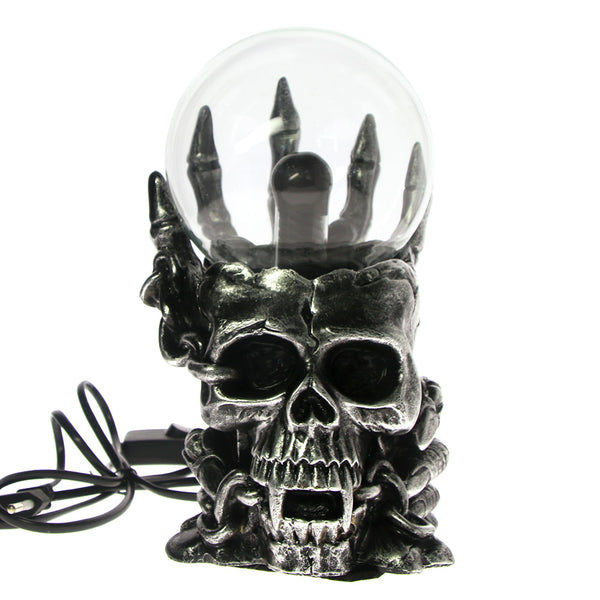 Gothic Skull Glass Touch Light Lamp