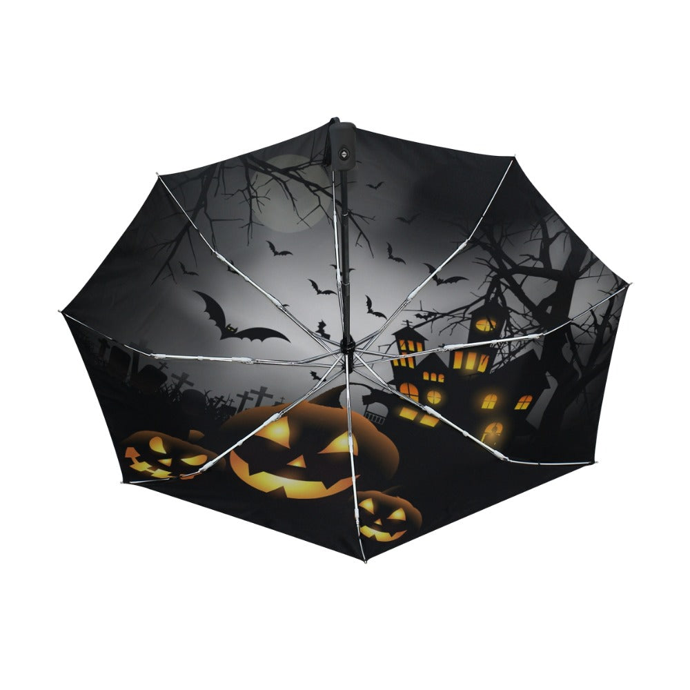 Sun And Rain Decorative Halloween Umbrella