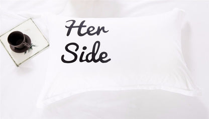 Her Side His Side Duvet Bedding Set