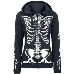 3D Skull Print  Sweatshirt