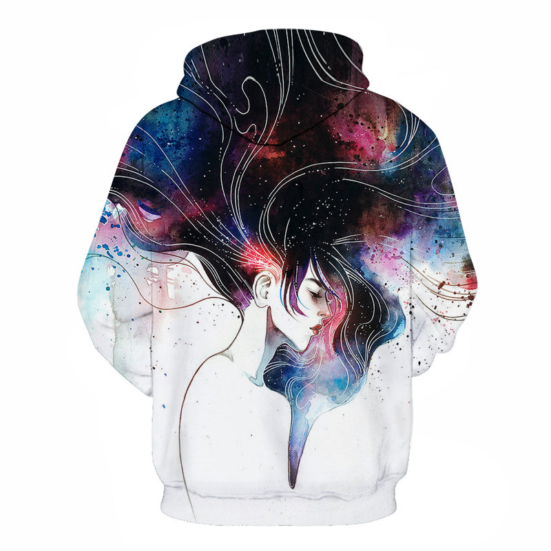 Cosmic Mind 3D Pullover Hoodie