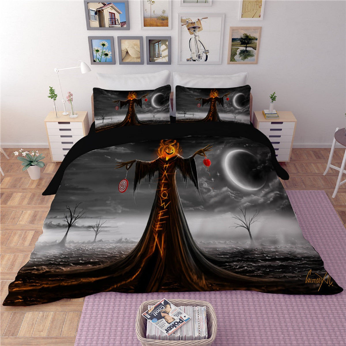 Halloween Horror Duvet Bedding Set