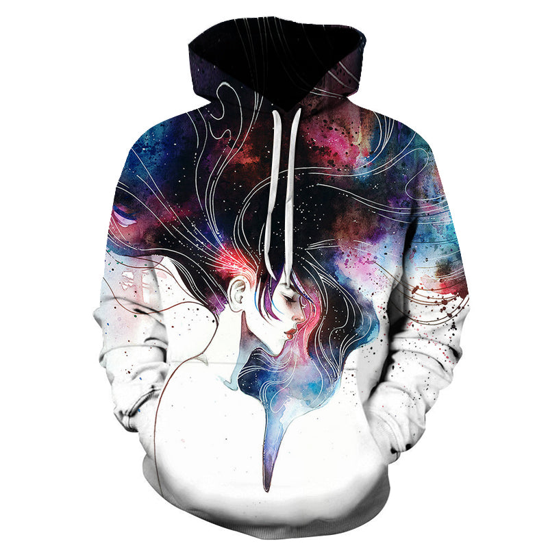 Cosmic Mind 3D Pullover Hoodie