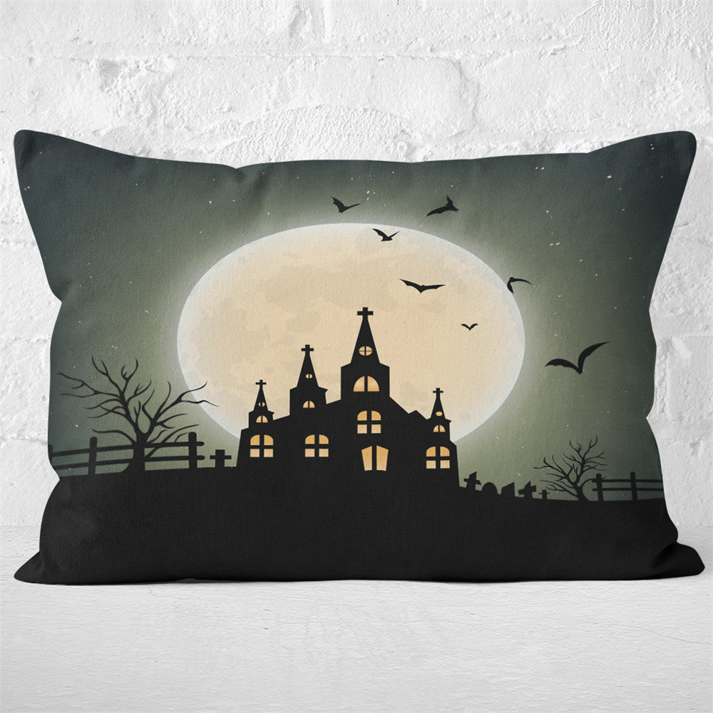 Moonlight Castle  3PC Duvet Bedding Set