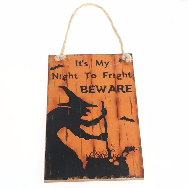 Halloween Hanging Sign Variety Decoration