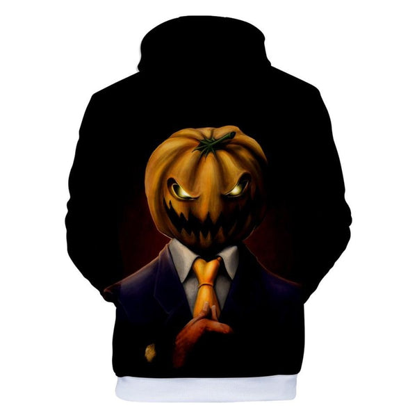 Professor Pumpkin 3D Hooded Sweatshirt