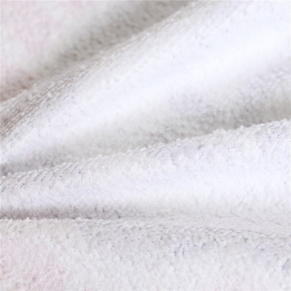 Laughing Skull Flower Towel