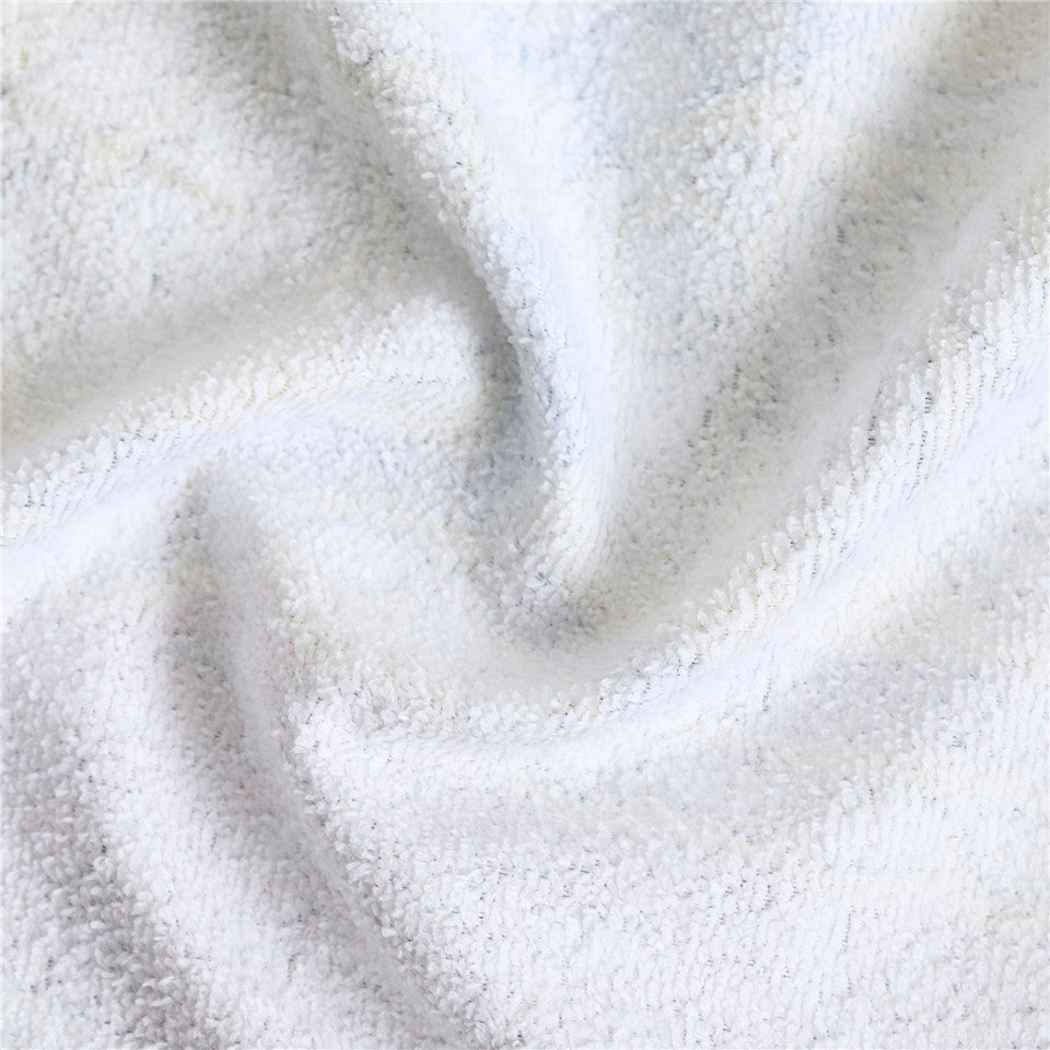 Laughing Skull Flower Towel