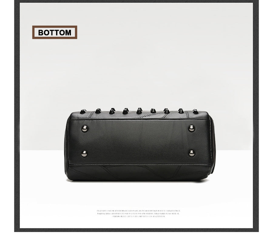 Rivets Chain Stylish Handbag