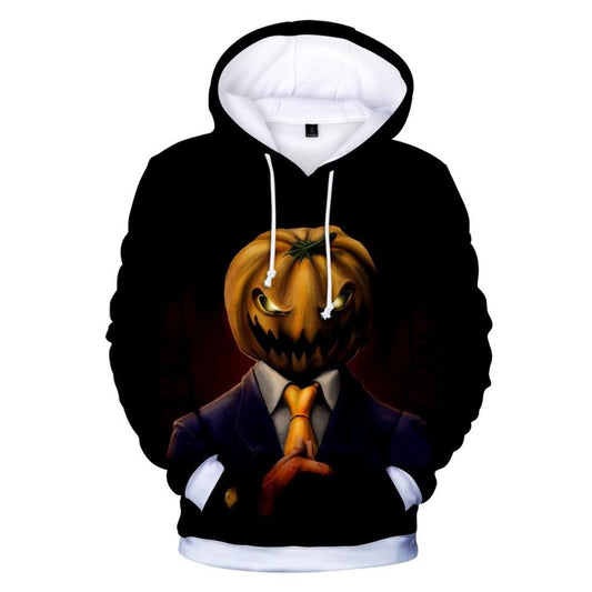 Professor Pumpkin 3D Hooded Sweatshirt