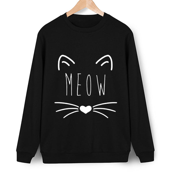 The Meow Long Sleeve Sweatshirt
