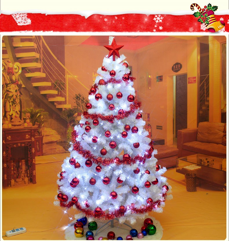 5.5' White Decorated Artificial Christmas Tree