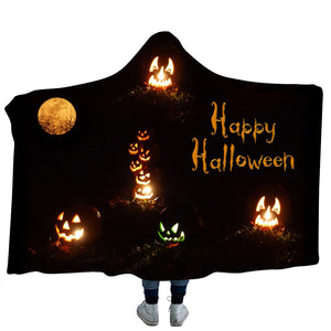 Halloween Hooded Blanket