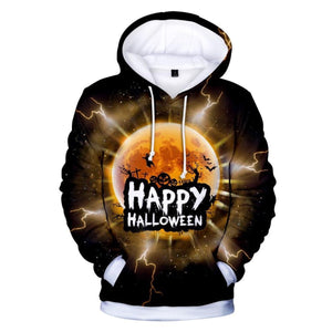 The Happy Halloween 3D Hooded Sweatshirt