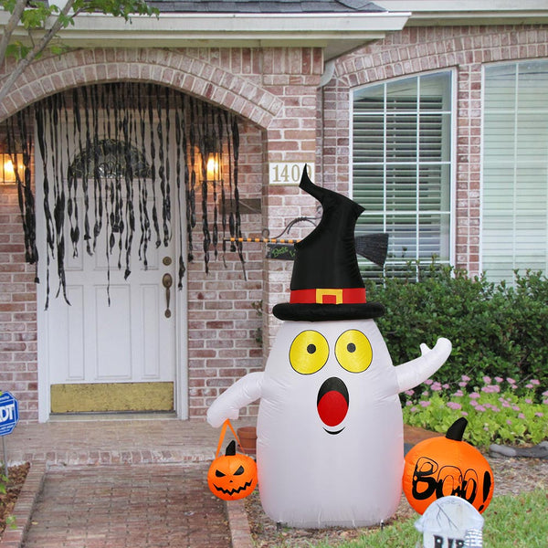 5ft Tall Halloween Inflatable Ghost