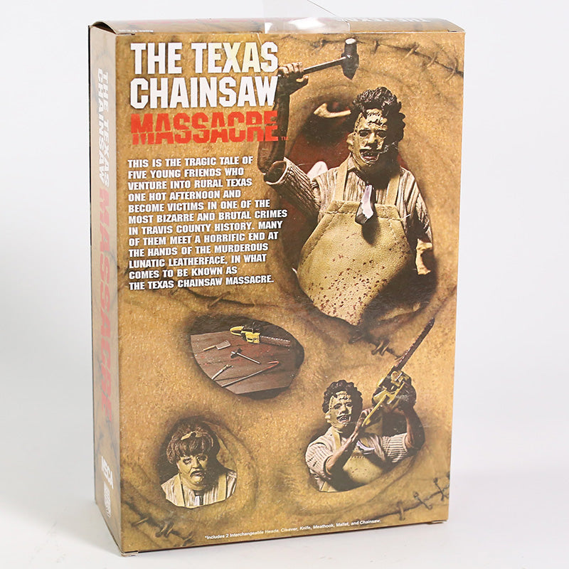 7" 18cm New in Box Leatherface Figure