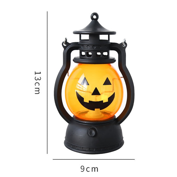 3pc Set Halloween Pumpkin LED Lanterns