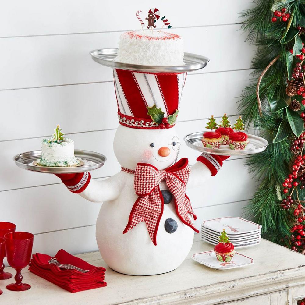 Snowman Treats Dessert Holder