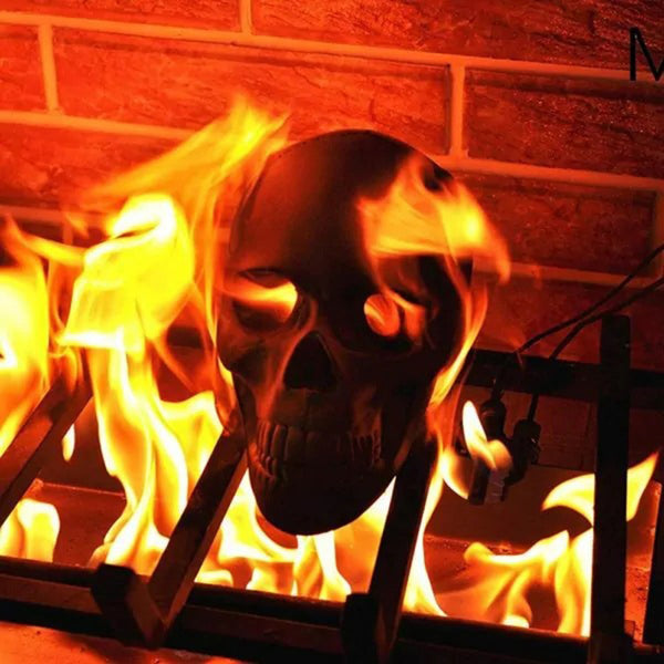 Skull Decoration Firepit Barbeque Props