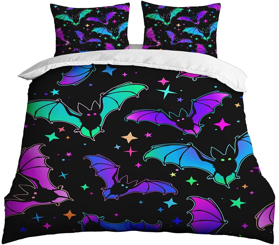 3D Printed Bats Halloween Bedding