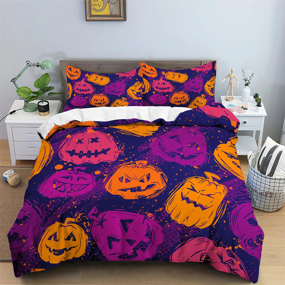 3D Printed Halloween Pumpkin Bedding