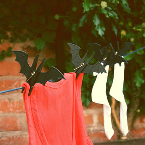 4pc Set Bat Clothes Pins