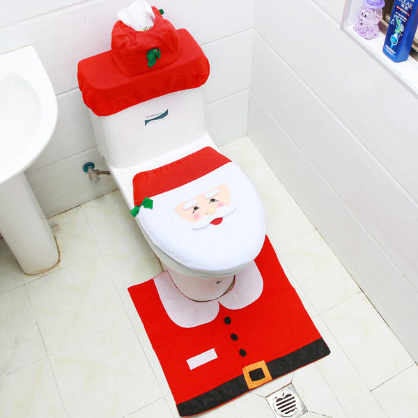 3Pc Variety Christmas Bathroom Sets