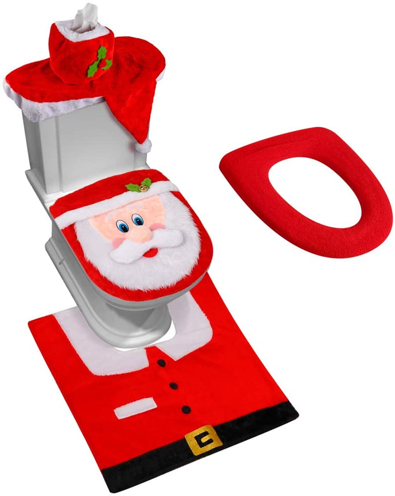 3Pc Variety Christmas Bathroom Sets