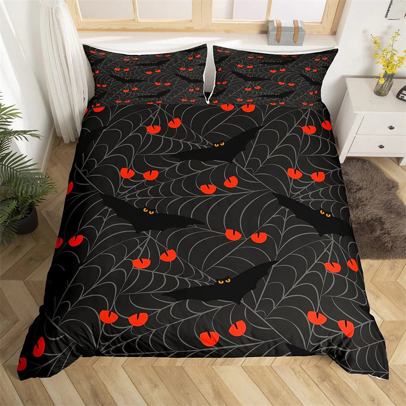 3D Printed Bat Eyes Bedding Set