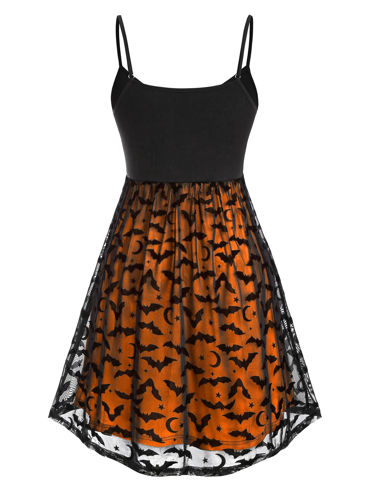 Plus Size Bats Mini Dress