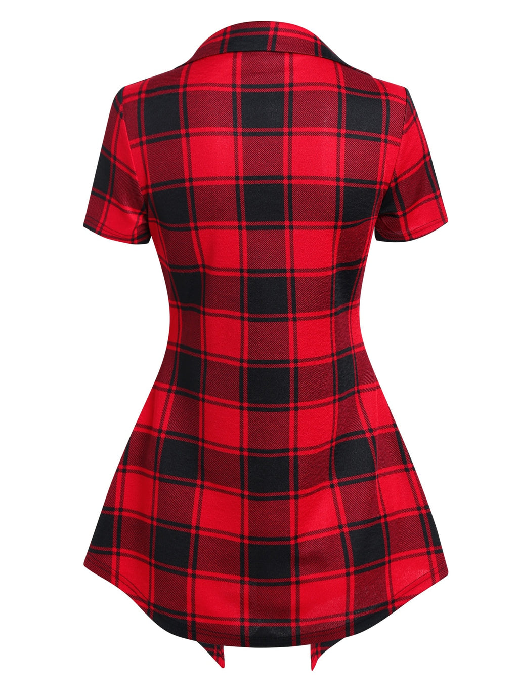 Criss-Cross Plaid Shirt
