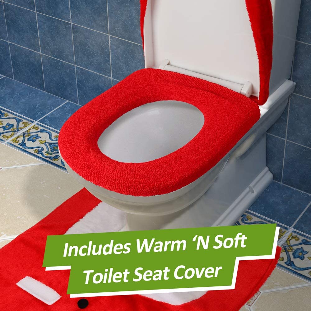 3Pc Variety Christmas Bathroom Sets
