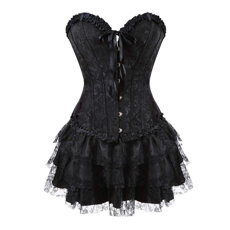 Gothic Style Corset Dress