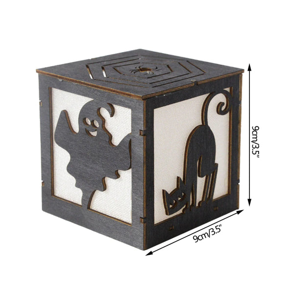 3pc Set Halloween Box LED Lights Table Lamps